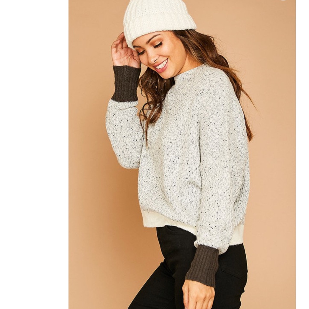 NWT Color Knit Sweater - Picture 3 of 6